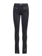 Leg-Endary Slits Jeans Bottoms Jeans Skinny Black ODD MOLLY