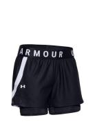 Play Up 2-In-1 Shorts Sport Shorts Sport Shorts Black Under Armour