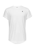 Lash R T S\S Tops T-Kortærmet Skjorte White G-Star RAW