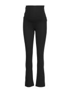 Oono Straight Leg Bottoms Trousers Straight Leg Black Boob