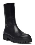 Boots - Flat Shoes Boots Ankle Boots Ankle Boots Flat Heel Black ANGUL...