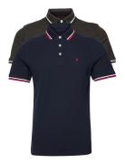 Jjepaulos Polo Ss 2Pk Mp Noos Tops Polos Short-sleeved Navy Jack & J S