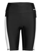 Stripe Bike Shorts W Borg W Borg Sport Running-training Tights Black B...