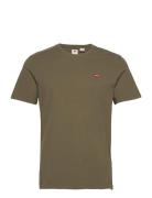 Ss Original Hm Tee Olive Night Tops T-Kortærmet Skjorte Green LEVI´S M...