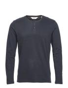 Sdvinton Tee Ls Tops T-Langærmet Skjorte Black Solid