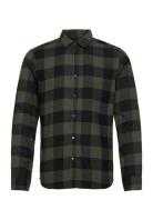 Onsgudmund Ls Checked Shirt Noos Tops Shirts Casual Green ONLY & SONS