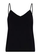 Melanie Slip Top Tops T-shirts & Tops Sleeveless Black Notes Du Nord