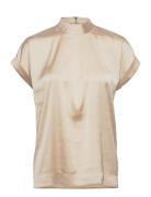 Dante6-Opium Top Tops Blouses Short-sleeved Cream Dante6