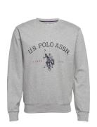 Uspa Sweatshirt Brant Men Tops Sweatshirts & Hoodies Sweatshirts Grey ...