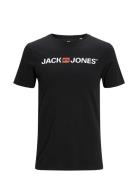 Jjecorp Old Logo Tee Ss O-Neck Noos Tops T-Kortærmet Skjorte Black Jac...