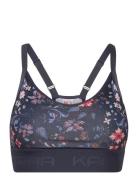 Frøya Printed Sport Bras & Tops Sports Bras - All Navy Kari Traa