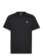 Star Chev Emb Tee Trail Mixed Sport T-Kortærmet Skjorte Black Converse