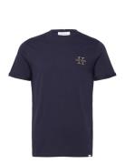 Les Deux Ii T-Shirt 2.0 Tops T-Kortærmet Skjorte Navy Les Deux