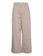 Vmgrace Hw Ankle Pants Vma Bottoms Trousers Wide Leg Beige Vero Moda