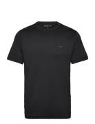 Sleek Mk Crew Tops T-Kortærmet Skjorte Black Michael Kors