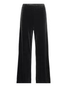 Jaquesiw Pants Bottoms Trousers Wide Leg Black InWear