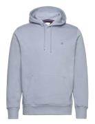 Reg Shield Hoodie Tops Sweatshirts & Hoodies Hoodies Blue GANT