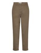 Emma Bottoms Trousers Straight Leg Brown FIVEUNITS