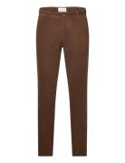 Corduroy Club Pants Bottoms Trousers Chinos Brown Lindbergh