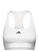 Pwr Ms Hyglm Sport Bras & Tops Sports Bras - All White Adidas Performa...