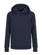 Jjebradley Sweat Hood Noos Jnr Tops Sweatshirts & Hoodies Hoodies Navy...