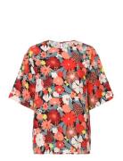 Antiikki Suvikimppu Tops T-shirts & Tops Short-sleeved Red Marimekko