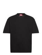 T-Boggy-Megoval-D T-Shirt Tops T-Kortærmet Skjorte Black Diesel