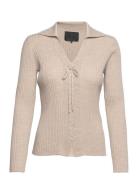 Lr-Daria Tops Knitwear Jumpers Beige Levete Room