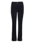 Marion Straight Bottoms Jeans Straight-regular Black Lee Jeans