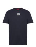 Diragolino_G Designers T-Kortærmet Skjorte Navy HUGO