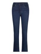 Malena-F 7132 Night Blue Strike Bottoms Jeans Straight-regular Blue Lo...