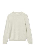 Charlie Knit Tops Knitwear Jumpers Cream STUDIO FEDER