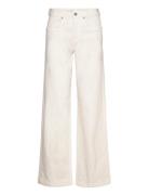 Louismw 157 High Wide Y Bottoms Jeans Wide Cream My Essential Wardrobe