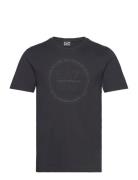 T-Shirt Tops T-Kortærmet Skjorte Black EA7