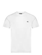 Max Classic Organic Cotton Tee Tops T-Kortærmet Skjorte White Lexingto...