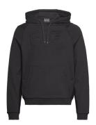 Sweatshirts Tops Sweatshirts & Hoodies Hoodies Black EA7