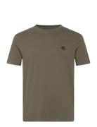 Ss Dun-River Crew T Designers T-Kortærmet Skjorte Khaki Green Timberla...