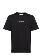 Graphic Font Regular Tee S/S Designers T-Kortærmet Skjorte Black HAN K...