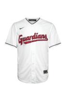 Cleveland Guardians Nike Official Replica Home Jersey Tops T-Kortærmet...