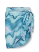 Kogmira Short Sarong Acc Dresses & Skirts Skirts Short Skirts Blue Kid...