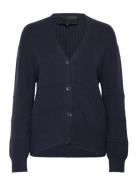 Lr-Danni Tops Knitwear Cardigans Navy Levete Room