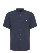 Bhelliot Shirt - Pp Noos Tops Shirts Short-sleeved Blue Blend