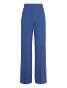 Himia Bottoms Trousers Wide Leg Blue HUGO