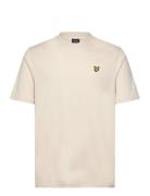 Rally Tipped T-Shirt Tops T-Kortærmet Skjorte Beige Lyle & Scott