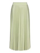 Vinitban Midi Skirt - Noos Knælang Nederdel Green Vila