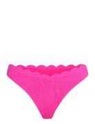 Scallop Lurex High Leg R Swimwear Bikinis Bikini Bottoms Bikini Briefs...