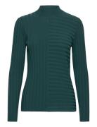 Viscose Pullover Tops Knitwear Jumpers Green Rosemunde