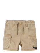 Nmmben Bag Cargo Twi Shorts 1771-Hi Noos Bottoms Shorts Beige Name It