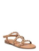 Sandals Flade Sandaler Beige Billi Bi