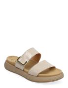 Slip-In Flade Sandaler Cream Gabor